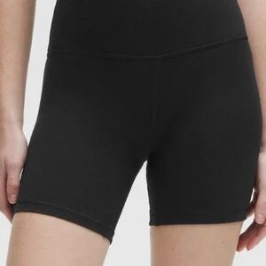 Lululemon Align High-Rise Shorts 6” Size 6 Black New with Tags
